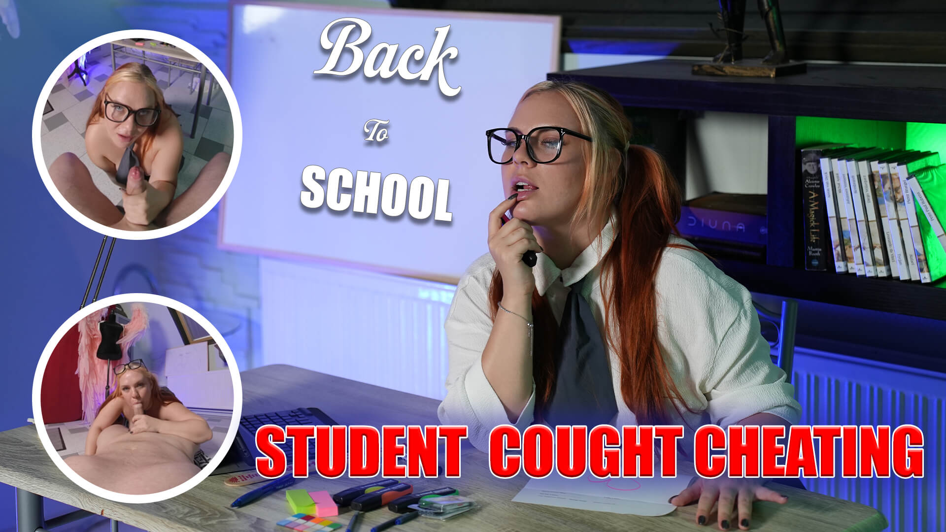 BACK TO SCHOOL! STUDENT CAUGHT CHEATING
